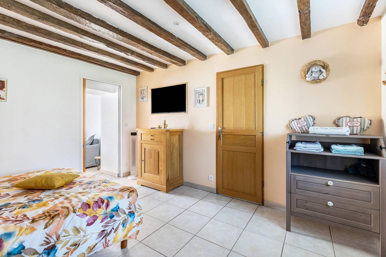 Détail de la chambre