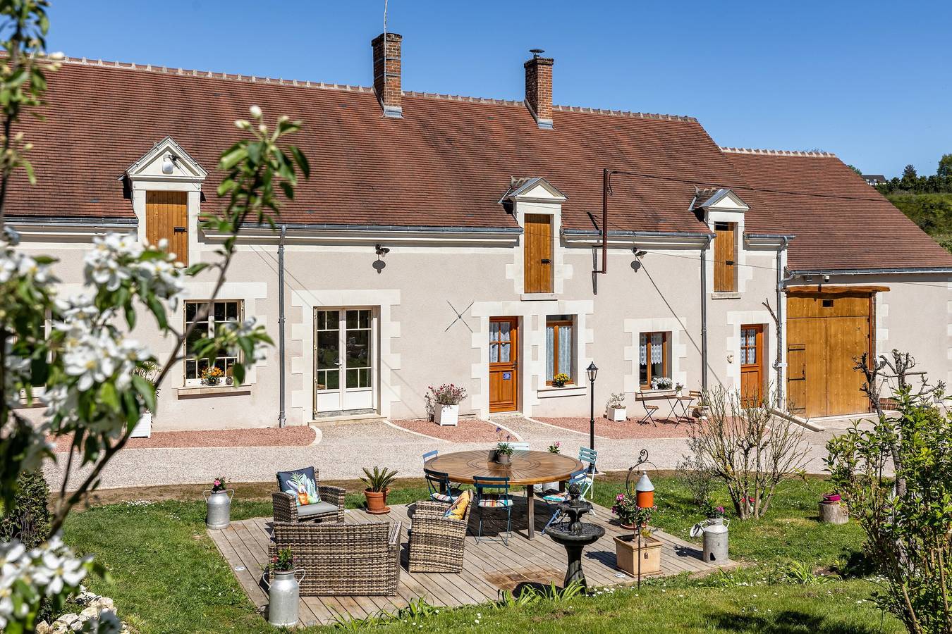 Façade du corps de ferme